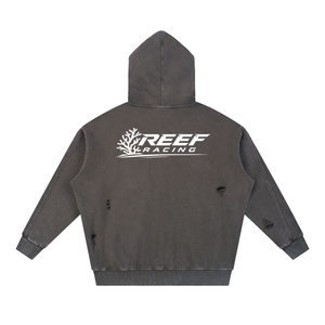Reef Racing Logo Washed Hoodie