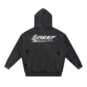Reef Racing Logo Washed Hoodie