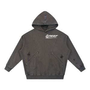 Reef Racing Logo Washed Hoodie